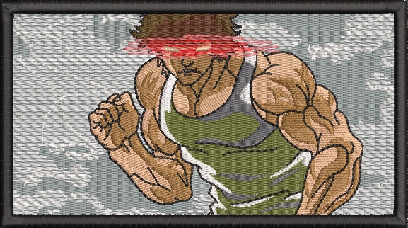 ANIME EMBROIDERY DESIGN